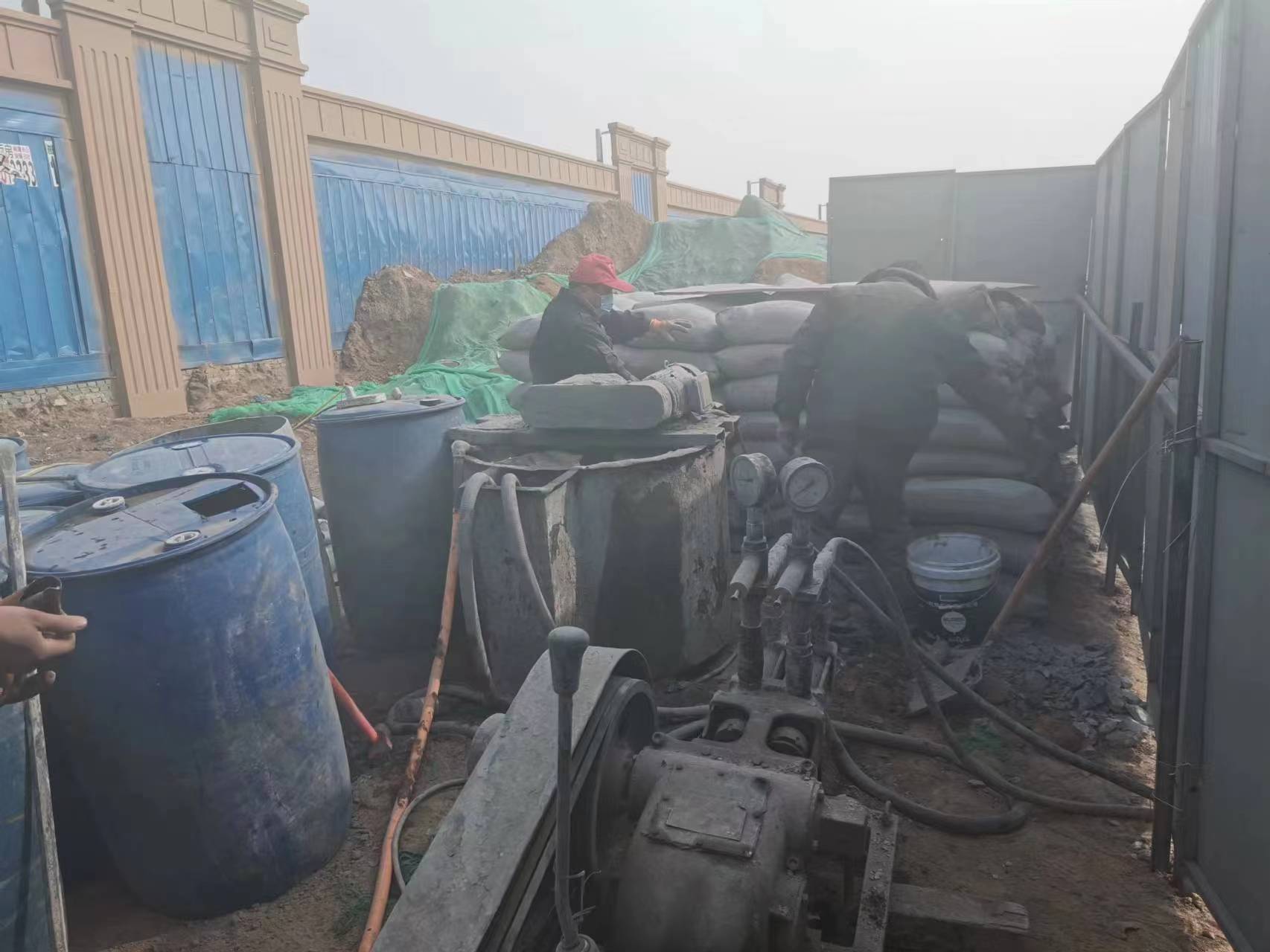 泾县地基沉降注浆加固